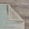 Homeroots 5 x 7 ft. Teal Fern Leaves Indoor & Outdoor Area Rug 396107 - alternate 2